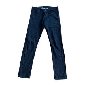 PUBLIC SCHOOL Black Cotton Straight Leg Denim Jeans Pants Trousers  Mens Size 30